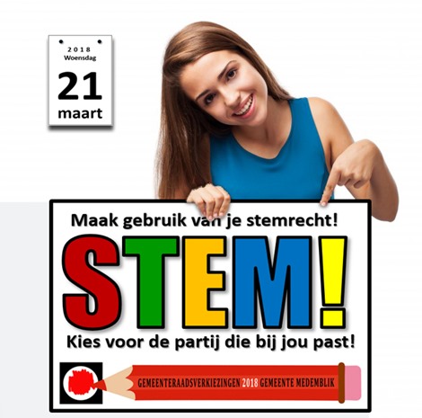 Gemeenteraadsverkiezingen 2018   |   #MbkStemt #GR2018