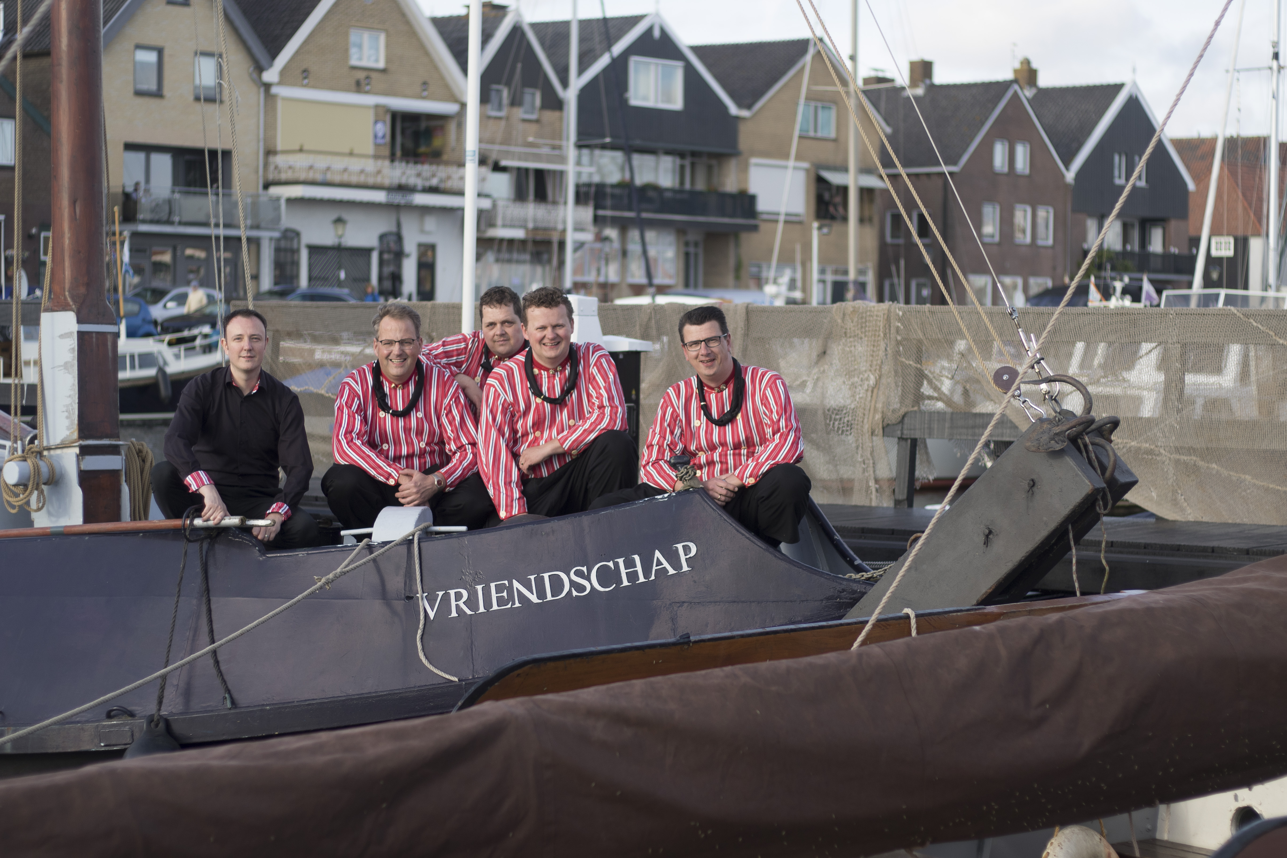 Urker Mannenkwartet en Gerwin van der Plaats in concert in Andijk