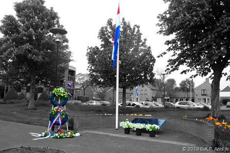 Herdenking 4 mei in Andijk