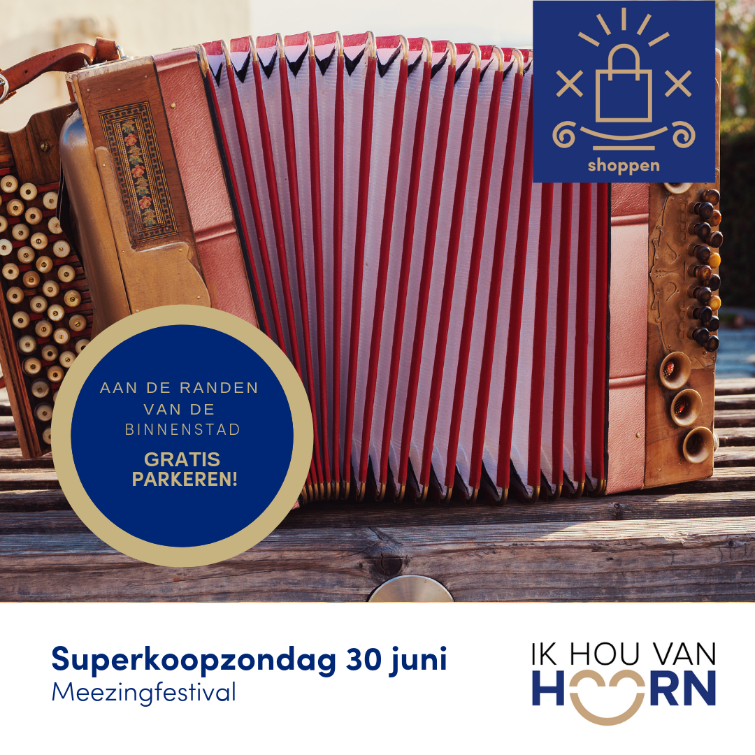 Superkoopzondag Hoorn met Meezingfestival
