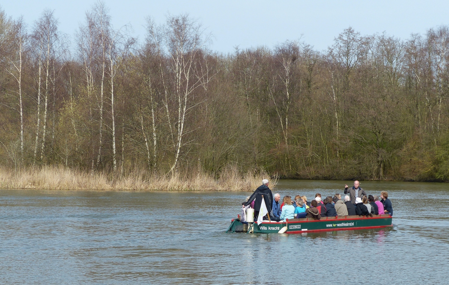 Varen door de polder