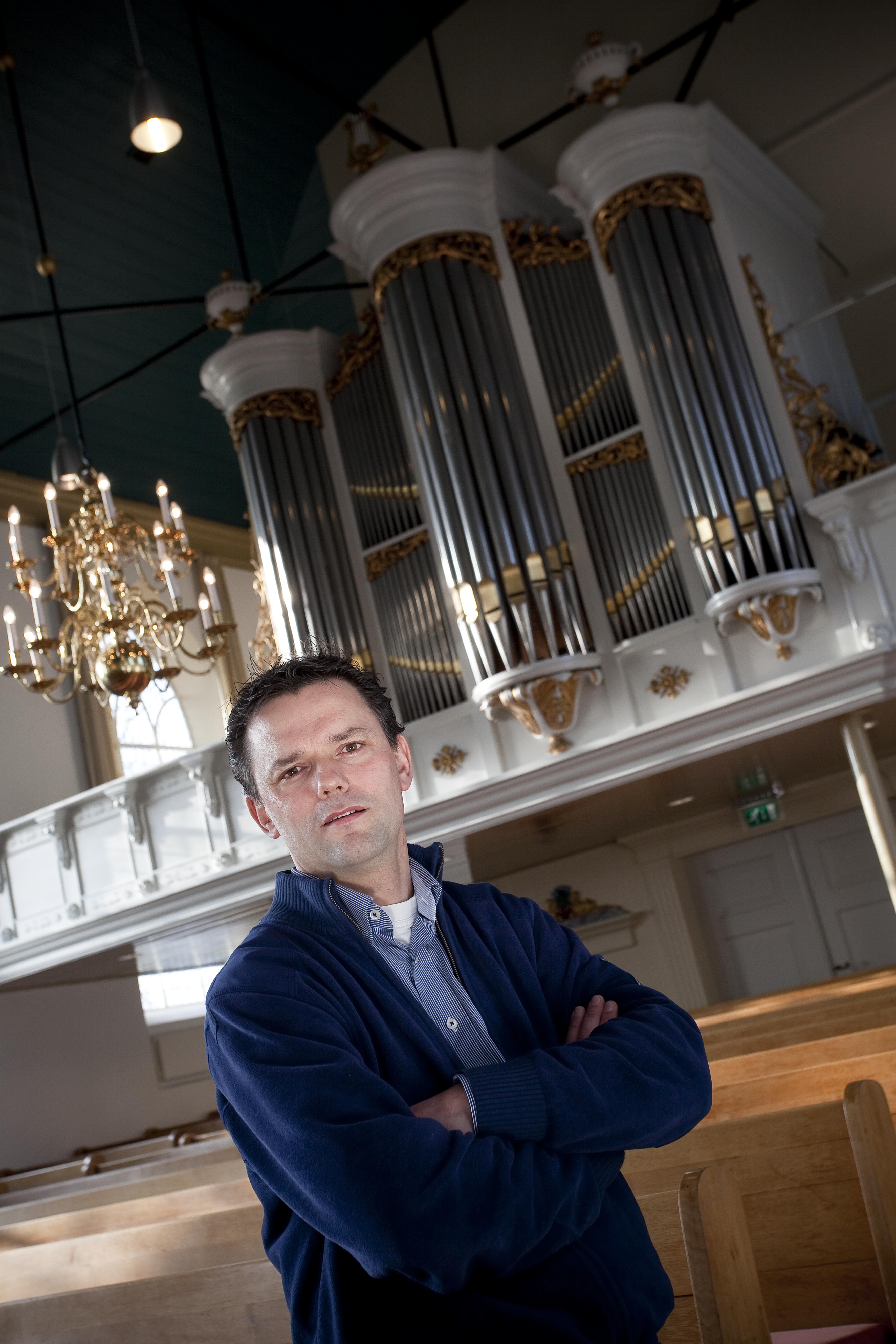 Orgelconcert André van Vliet  in NH kerk Venhuizen