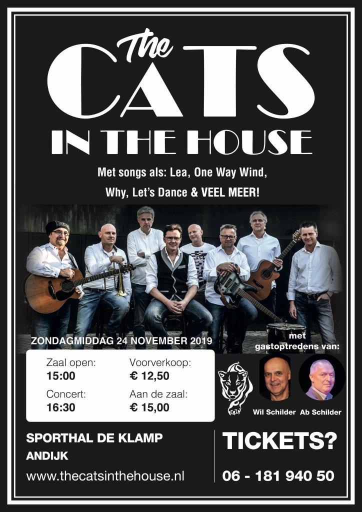 The Cats in the House in Sporthal De Klamp Andijk