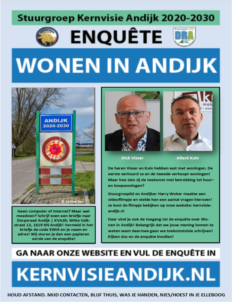 Wonen in Andijk! Wat is jouw mening?!