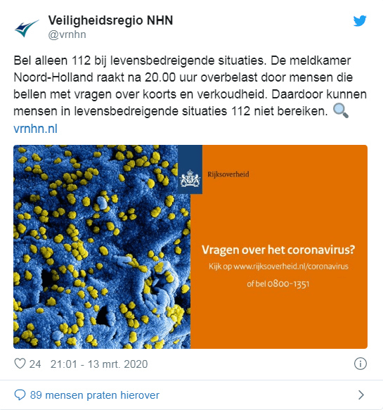 Coronavirus: Buurtbus 438 stopt - Koggenland op de lijst van COVID19-patiënten in Nederland | En ander #coronavirus-nieuws