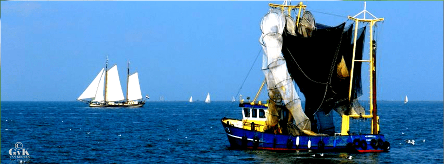 Handtekeningenactie voor behoud van het IJsselmeer bij Andijk