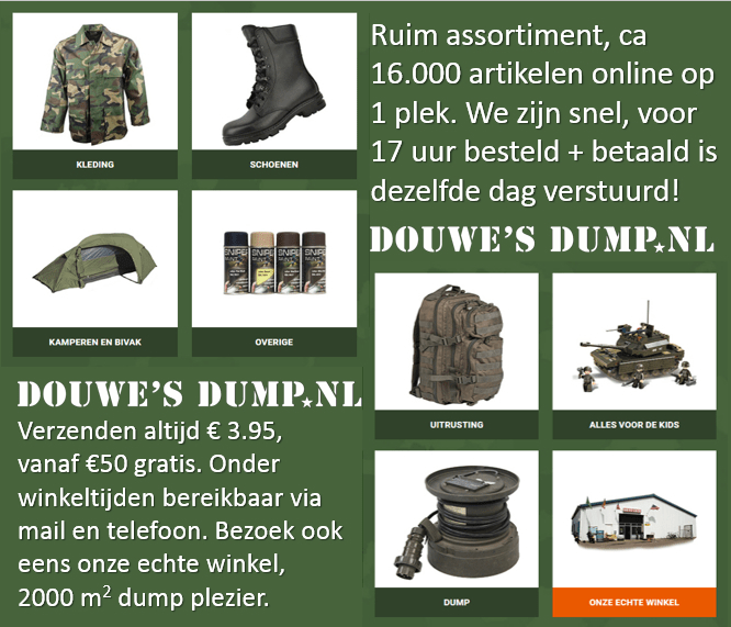 Zoek jij Sinterklaascadeautjes? Bezoek dan Douwe's Dump  Online met circa 16.000 artikelen!
