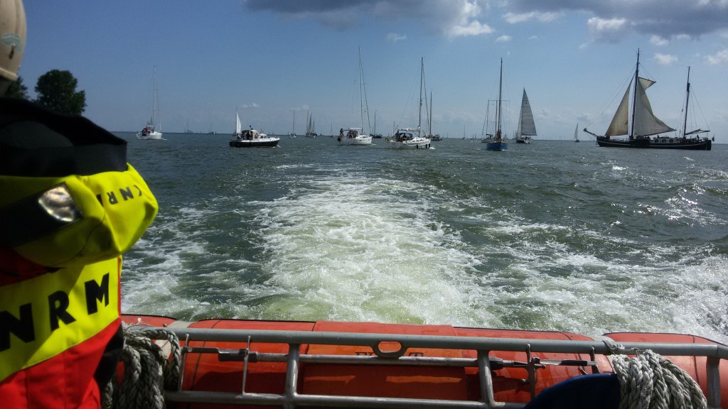 Druk reddingsjaar voor KNRM reddingstation Enkhuizen