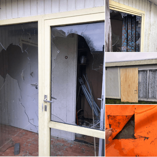 Vakantiepark Grootslag zet camerabeelden openbaar als daders zich niet melden