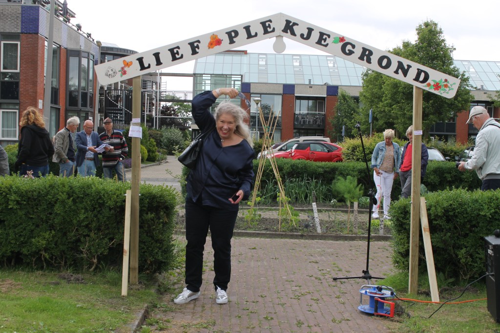Lief Plekje Grond in Andijk officieel geopend - Foto © G. van Keulen 2021